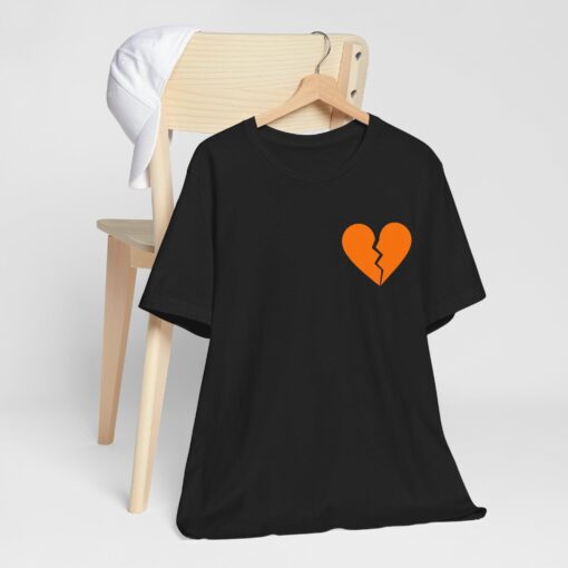 Broken Heart Tee, Shattered Love Tee, Heartbreak Club Shirt, Fractured Heart T-Shirt, Love Lost Tee - Image 8
