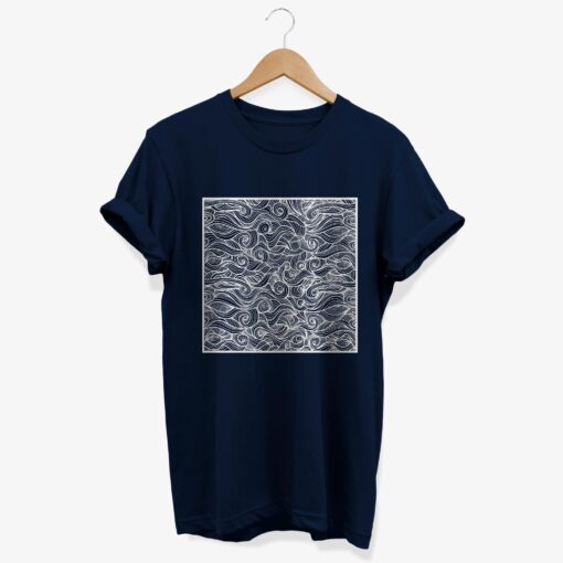 Minimalist Doodle Art T-shirt, Artsy Line Art Graphic Tee, Minimalist Artistic Abstract Gift - Image 7