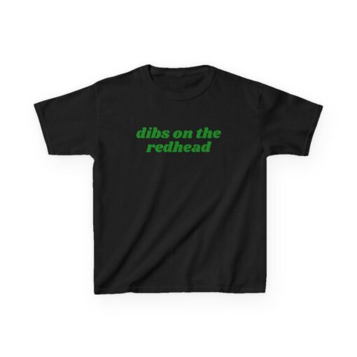 Dibs On The Redhead Baby Tee, Shirt Y2K, Lucky Shirt, Women T Shirt, Gifts For Her, Irish Baby Tee - Image 6