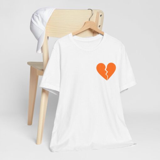 Broken Heart Tee, Shattered Love Tee, Heartbreak Club Shirt, Fractured Heart T-Shirt, Love Lost Tee - Image 7