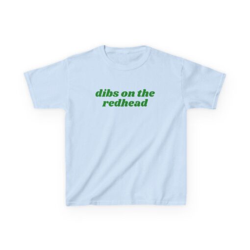 Dibs On The Redhead Baby Tee, Shirt Y2K, Lucky Shirt, Women T Shirt, Gifts For Her, Irish Baby Tee - Image 5