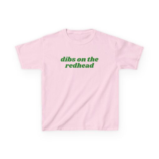Dibs On The Redhead Baby Tee, Shirt Y2K, Lucky Shirt, Women T Shirt, Gifts For Her, Irish Baby Tee - Image 4