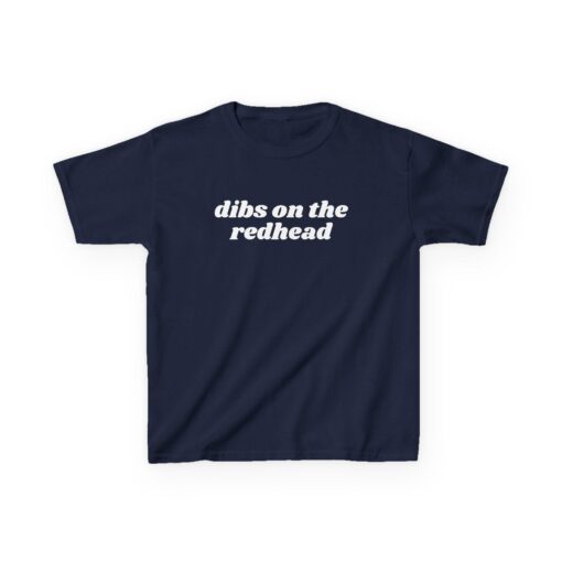 Dibs On The Redhead Baby Tee, Shirt Y2K, Lucky Shirt, Women T Shirt, Gifts For Her, Irish Baby Tee - Image 3