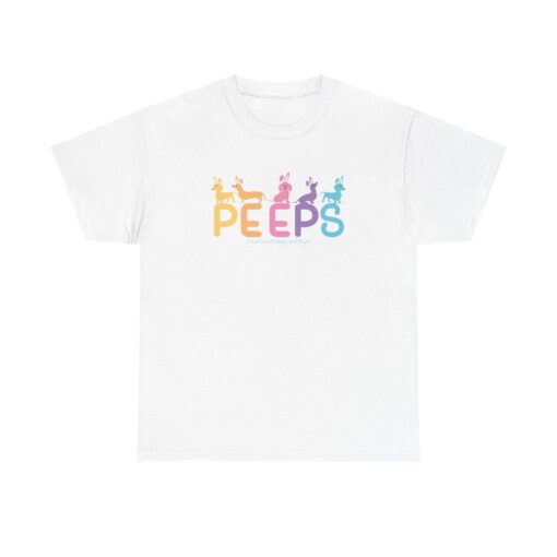 Unisex Heavy Cotton Tee - PEEPS Adventure of Woody and Hazel - Image 6
