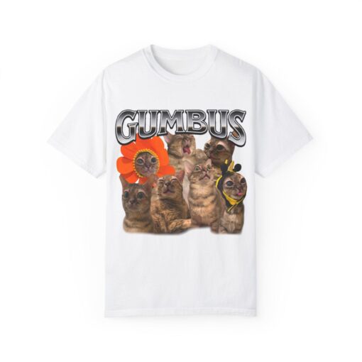 Funny Cat T-Shirt, GUMBUS Graphic Tee, Gift for Cat Lovers, Cute Animal Shirt, Perfect for Pets & Parties - Image 7
