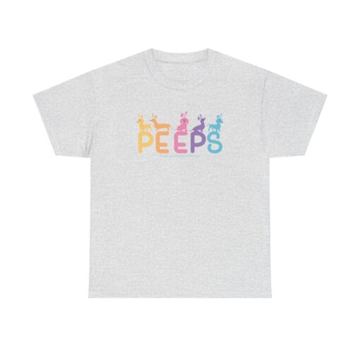 Unisex Heavy Cotton Tee - PEEPS Adventure of Woody and Hazel - Image 5