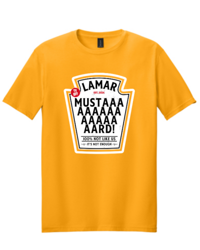 Kendrick Lamar MUSTARD Shirt, Hip Hop Merch, West Coast Streetwear, Gifts for Lamar Fans