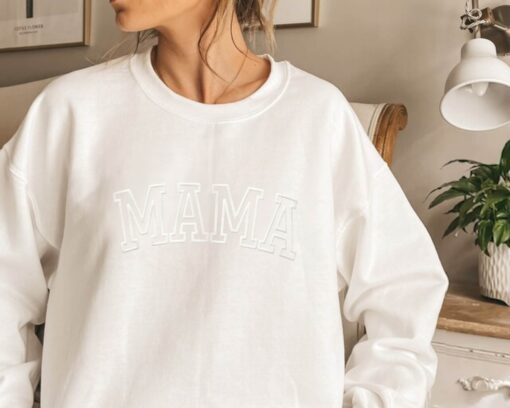 Personalized Mama Sweatshirt with Kid Names on Sleeve, Mothers Day Gift, Birthday Gift for Mom - Image 8