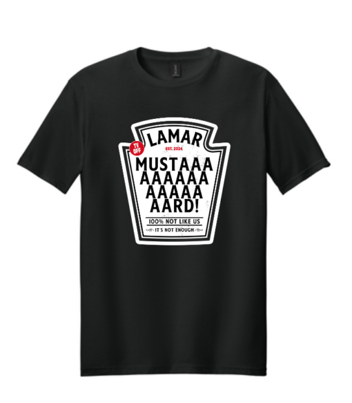 Kendrick Lamar MUSTARD Shirt, Hip Hop Merch, West Coast Streetwear, Gifts for Lamar Fans - Image 5
