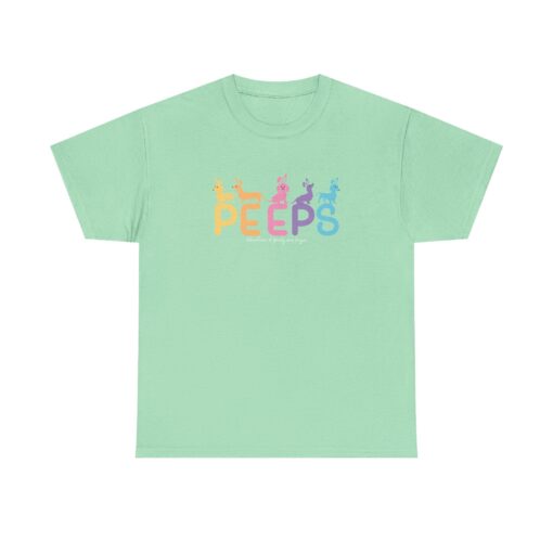 Unisex Heavy Cotton Tee - PEEPS Adventure of Woody and Hazel - Image 3