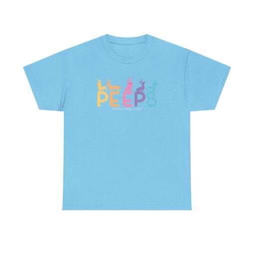 Unisex Heavy Cotton Tee - PEEPS Adventure of Woody and Hazel - Image 2