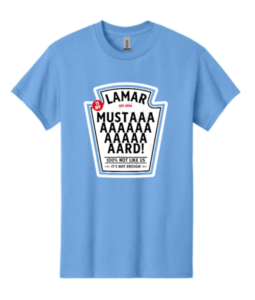 Kendrick Lamar MUSTARD Shirt, Hip Hop Merch, West Coast Streetwear, Gifts for Lamar Fans - Image 4