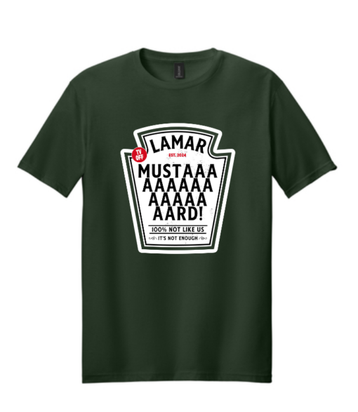 Kendrick Lamar MUSTARD Shirt, Hip Hop Merch, West Coast Streetwear, Gifts for Lamar Fans - Image 6