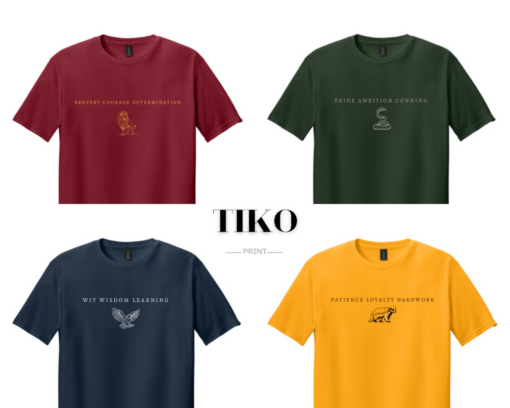Wizarding School House T-Shirt, HP House Shirt, Universal Vacation T-Shirt, Wizard World Gift